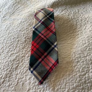 Vintage Scottish Fling Original 100% Wool Plaid Necktie
